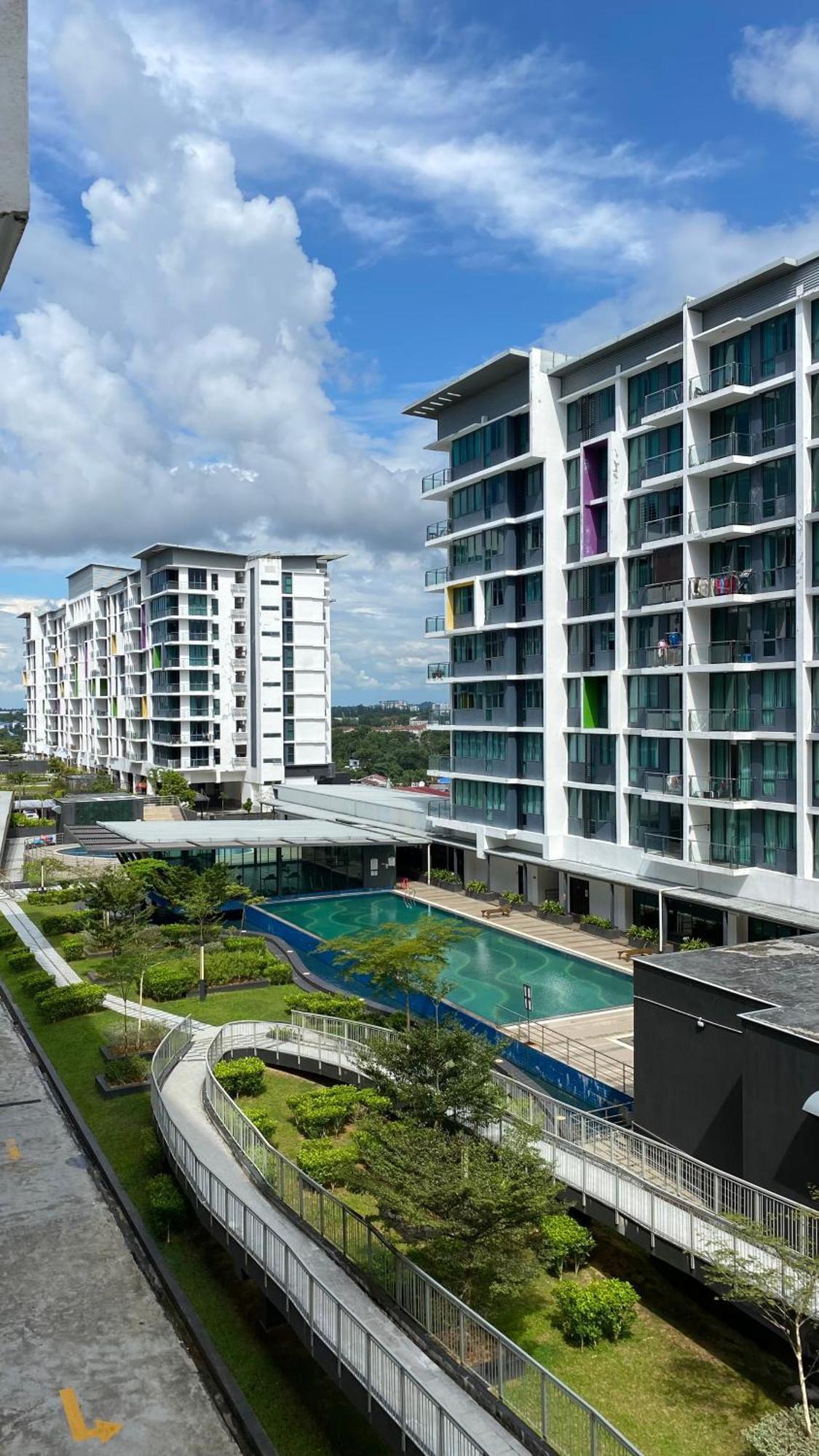 Apartment 2br Jazz Vivacity Megamall Sarawak